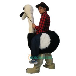A man riding an ostrich Uniform, A man riding an ostrich Mascot Costume