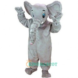 African Elephant Uniform, African Elephant Mascot Costume