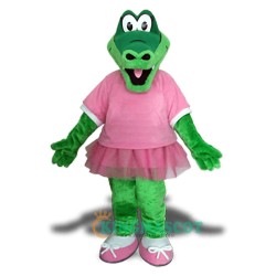 Alice Alligator Uniform, Alice Alligator Mascot Costume