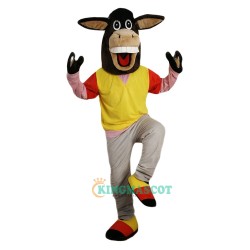 Athletic Sport Donkey Uniform, Athletic Sport Donkey Mascot Costume