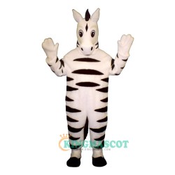 Baby Zebra Uniform, Baby Zebra Mascot Costume