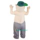 Bad Guy Man Wearing Glasses Cartoon Uniform, Bad Guy Man Wearing Glasses Cartoon Mascot Costume