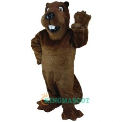Barney Beaver Uniform, Barney Beaver Mascot Costume