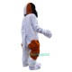 Basset Hound Dog Cartoon Uniform, Basset Hound Dog Cartoon Mascot Costume