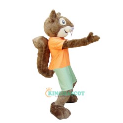 Beach Squirrel Uniform, Beach Squirrel Mascot Costume