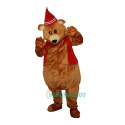 Bear Brown Cartoon Uniform, Bear Brown Cartoon Mascot Costume