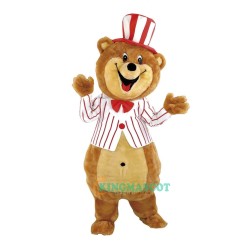 Cute Friendly Bear Uniform circus, Cute Friendly Bear Mascot Costume circus
