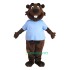 Happy Interesting Beaver Uniform, Happy Interesting Beaver Mascot Costume