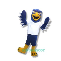 Hawk Uniform, Happy College Hawk Mascot Costume