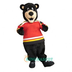 Happy Black Bear Uniform, Happy Black Bear Mascot Costume