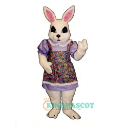 Bethany Bunny Uniform, Bethany Bunny Mascot Costume