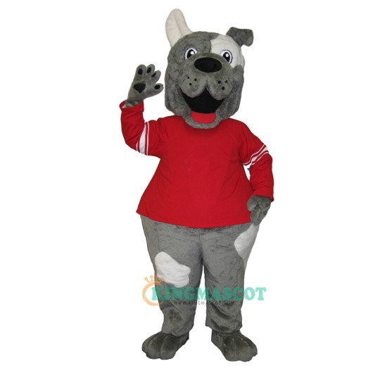 Friendly Bulldog Uniform, Friendly Bulldog Mascot Costume