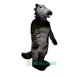Black Dino Uniform, Black Dino Mascot Costume