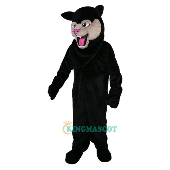 Black Felis Silvestris Cat Cartoon Uniform, Black Felis Silvestris Cat Cartoon Mascot Costume