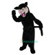 Black Felis Silvestris Cat Cartoon Uniform, Black Felis Silvestris Cat Cartoon Mascot Costume