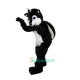 Black Raccoon Cartoon Uniform, Black Raccoon Cartoon Mascot Costume
