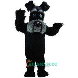 Black Terrier Dog Uniform, Black Terrier Dog Mascot Costume