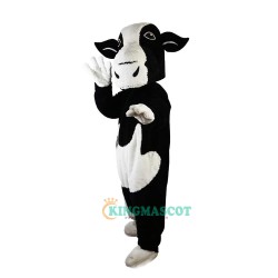 Black and White Cow Cartoon Uniform, Black and White Cow Cartoon Mascot Costume