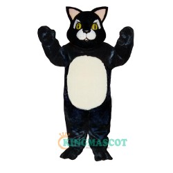 Blackie Cat Uniform, Blackie Cat Mascot Costume
