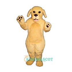 Blonde Dog Uniform, Blonde Dog Mascot Costume
