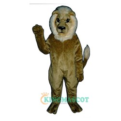 Blonde Lion Uniform, Blonde Lion Mascot Costume