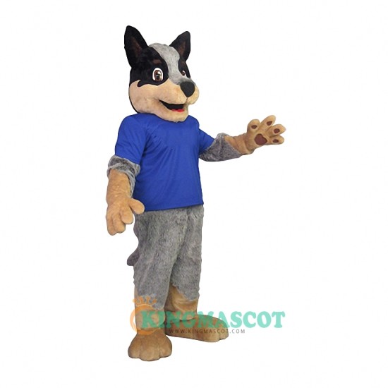 College Lovely Dog Uniform, College Lovely Dog Mascot Costume