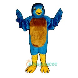 Blue Bird Uniform, Blue Bird Mascot Costume