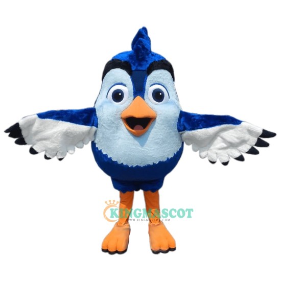 Blue Bird Uniform, Blue Bird Mascot Costume