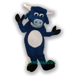Blue Cow Uniform, Blue Cow Mascot Costume