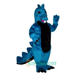 Blue Dino Uniform, Blue Dino Mascot Costume