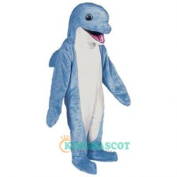 Blue Dolphin Uniform, Blue Dolphin Mascot Costume