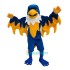 Blue Domineering Falcon Uniform, Blue Domineering Falcon Mascot Costume