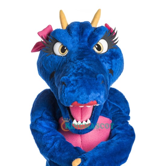 Blue Dragon Charming Uniform, Blue Dragon Charming Mascot Costume