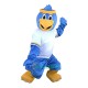 Blue Eagle Bird Cartoon Uniform, Blue Eagle Bird Cartoon Mascot Costume