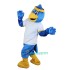 Blue Eagle Bird Cartoon Uniform, Blue Eagle Bird Cartoon Mascot Costume