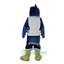 Blue Eagle Cartoon Uniform, Blue Eagle Cartoon Mascot Costume