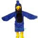 Blue Eagle Cartoon Uniform, Blue Eagle Cartoon Mascot Costume