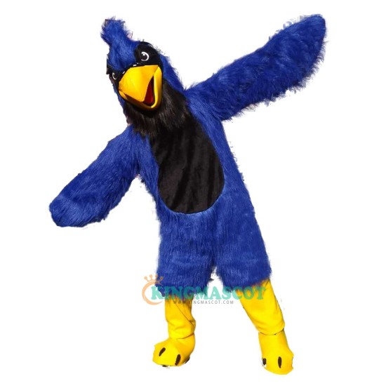 Blue Eagle Cartoon Uniform, Blue Eagle Cartoon Mascot Costume