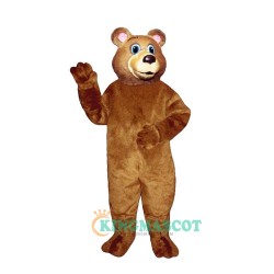 Blue Eyed Bear Uniform, Blue Eyed Bear Mascot Costume