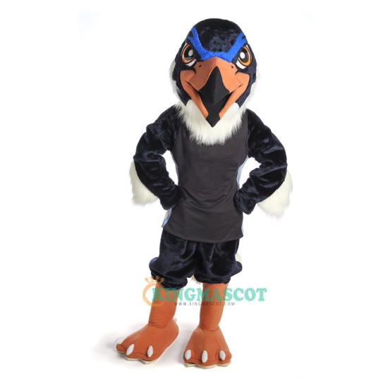 Blue Hawk Uniform, Blue Hawk Mascot Costume