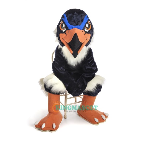 Blue Hawk Uniform, Blue Hawk Mascot Costume