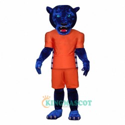 Blue Panther Uniform, Blue Panther Mascot Costume