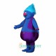 Blue Troll Uniform, Blue Troll Mascot Costume