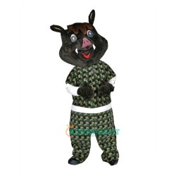 Happy Boar Uniform, Happy Boar Mascot Costume