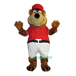 Happy Brown Bear Uniform, Happy Brown Bear Mascot Costume