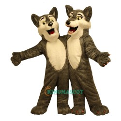 Boy And Girl Wolf Uniform (One Of Them), Boy And Girl Wolf Mascot Costume (One Of Them)