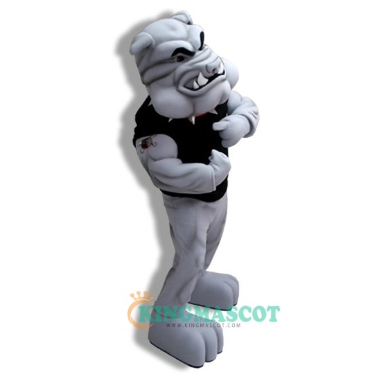Bulldog Uniform, Power Fierce Bulldog Mascot Costume