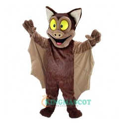 Brown Bat Uniform, Brown Bat Lightweight Mascot Costume
