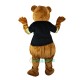 Brown Bear Cartoon Uniform, Brown Bear Cartoon Mascot Costume