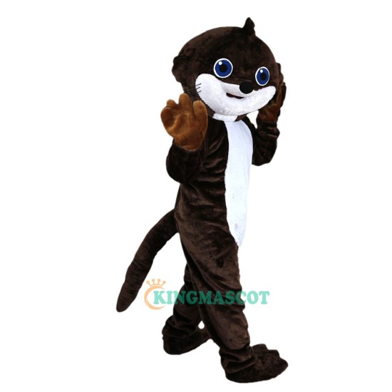 Brown Beaver Uniform, Brown Beaver Mascot Costume